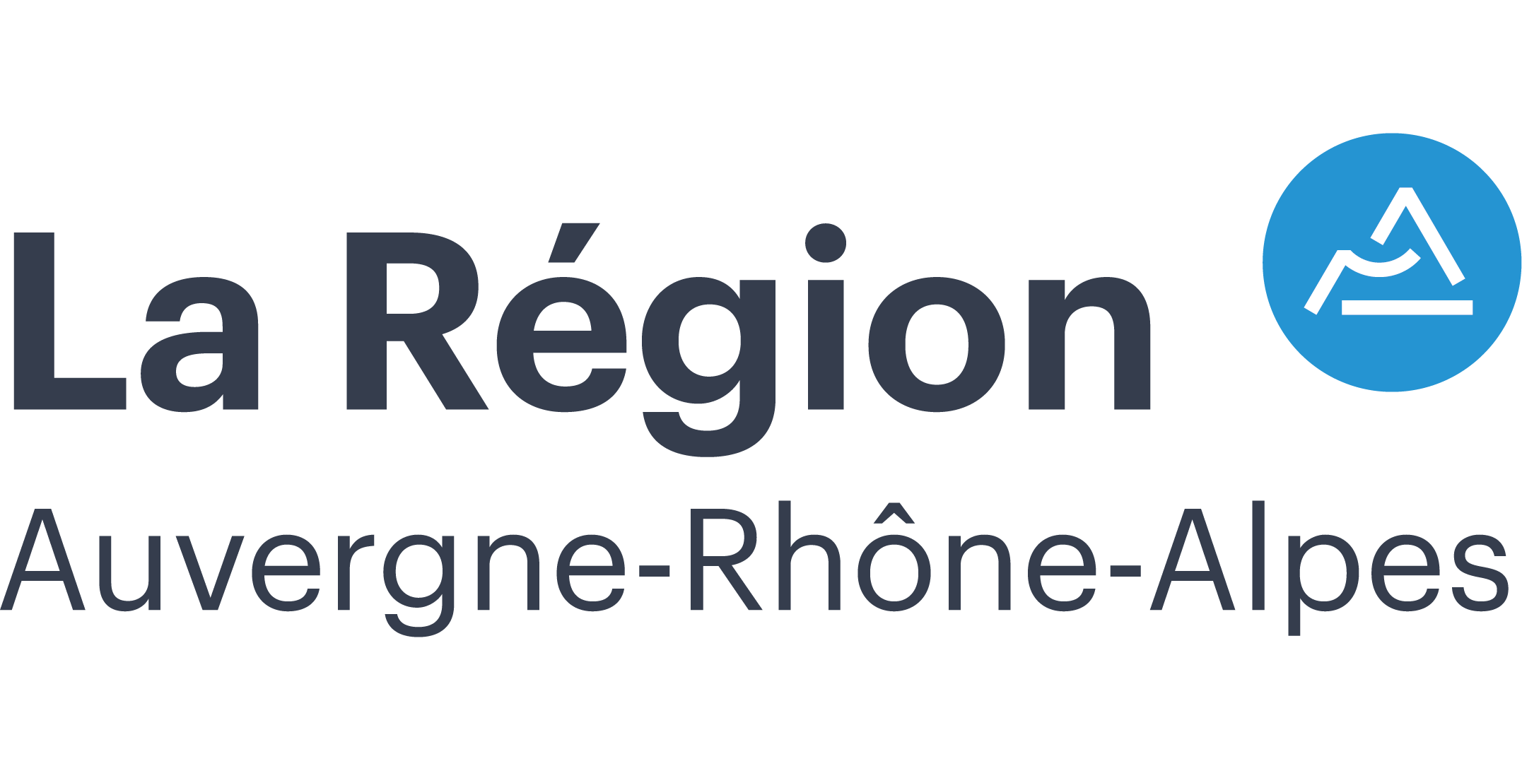 La région Auvergne-Rhône-Alpes logo
